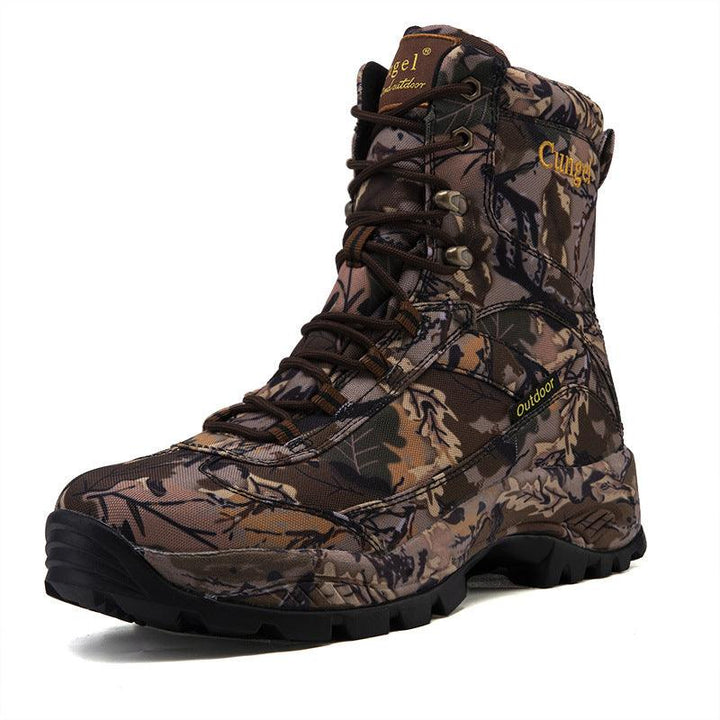 Men's Camouflage Anti-skid Anti-collision All-match High-top Martin Boots