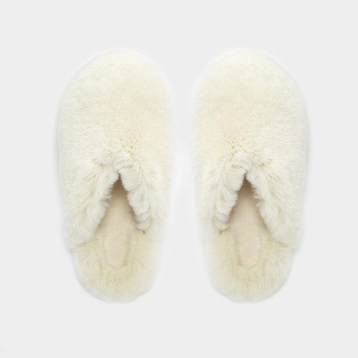 Home Slippers Baotou Warm, Non-slip And Silent