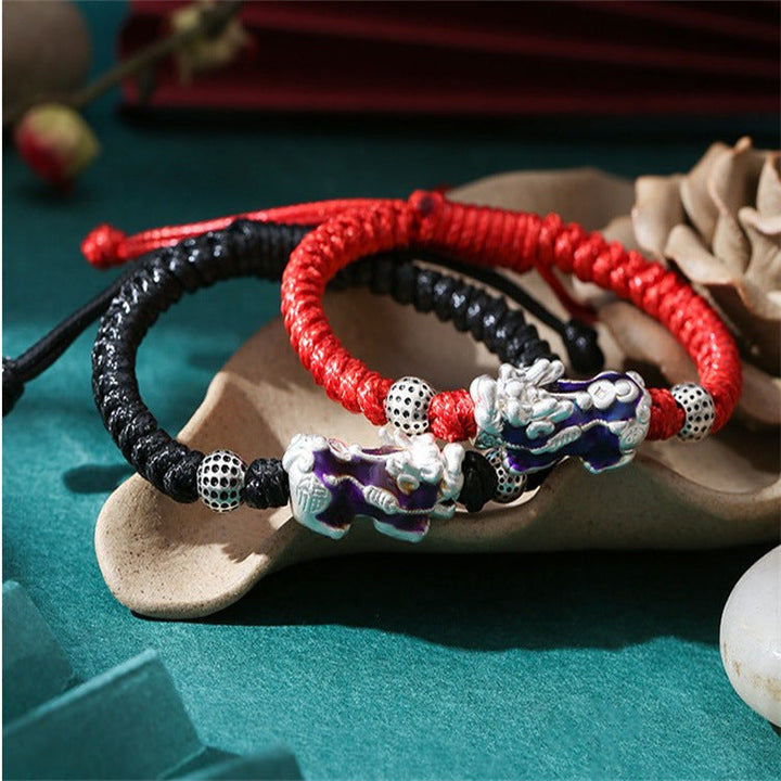 Temperature Sensing Color-changing Bracelet Pixiu Men's Bracelet