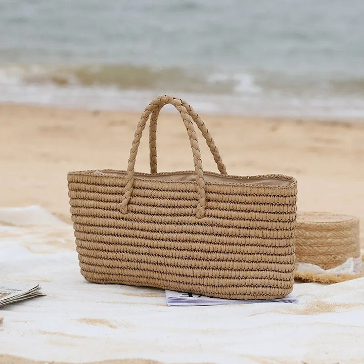 Straw Tote Bag