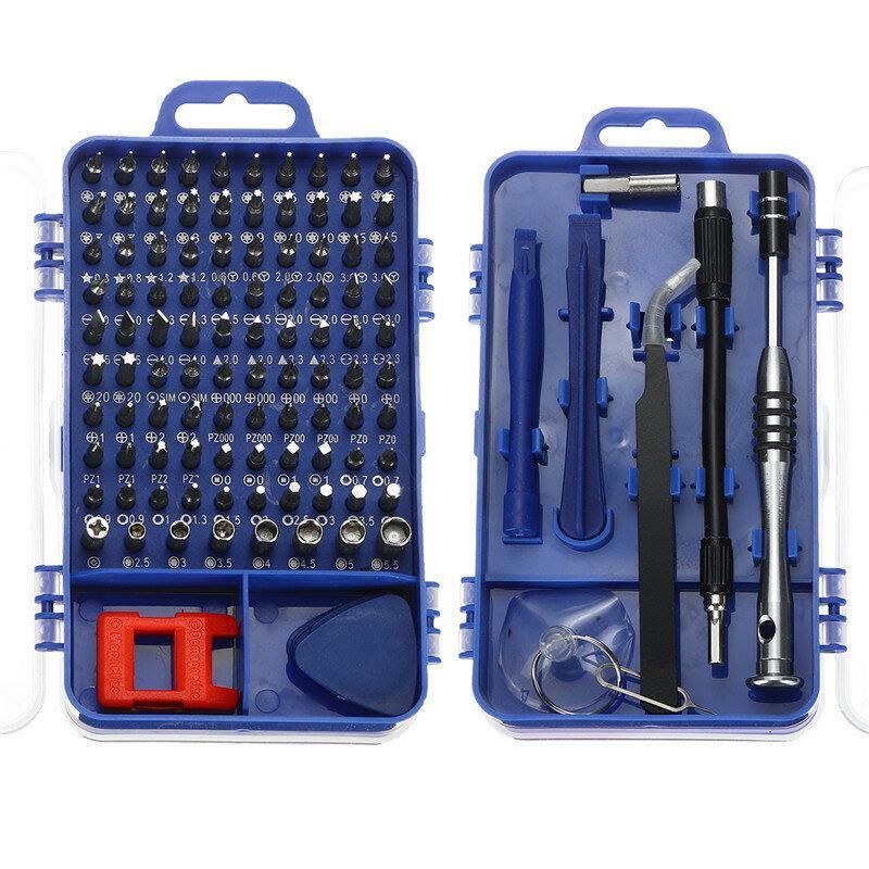 115 in 1 Magnetic Precision Screwdriver Set Watch Mobile Phone Repair Tool Kits - MRSLM