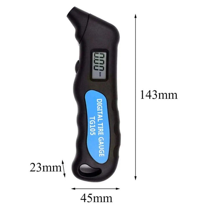 Digital Tire Pressure Gauge with LCD Display for Cars, Trucks & Bikes