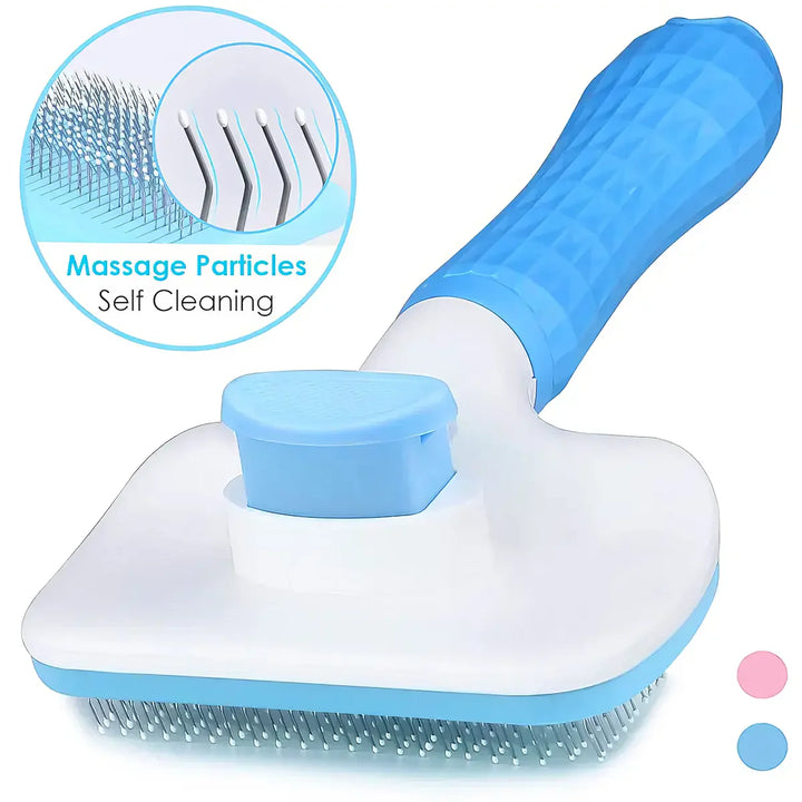 Self Cleaning Pet Brush: Say Goodbye to Tangles and Mats!