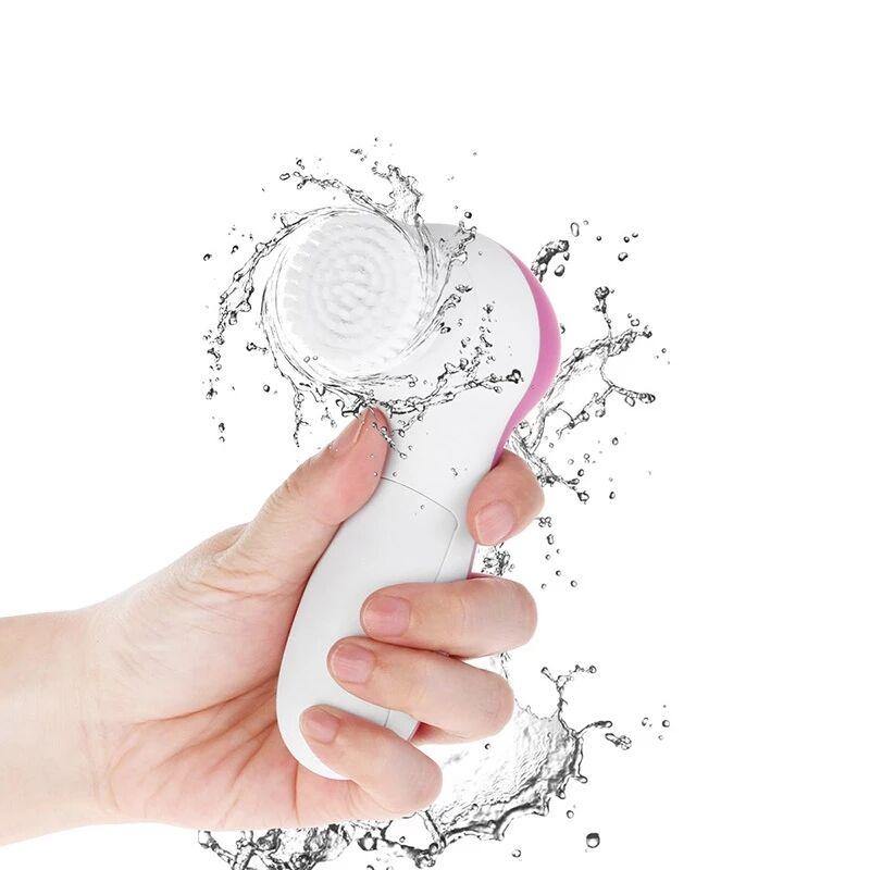 5 In 1 Electric Facial Cleaning Massager SPA Facial Cleaning Brush Household Beauty Instrument for Face Care