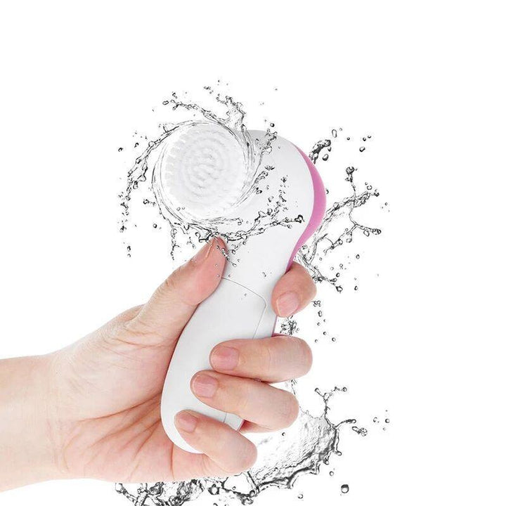 5 In 1 Electric Facial Cleaning Massager SPA Facial Cleaning Brush Household Beauty Instrument for Face Care