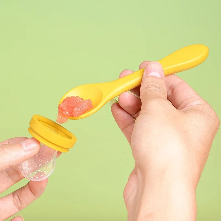 Silicone Baby Pacifier Feeder for Teething & Feeding