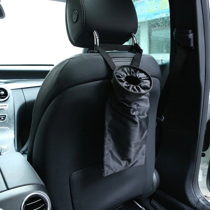 Car Backseat Organizer with Portable Garbage Bag