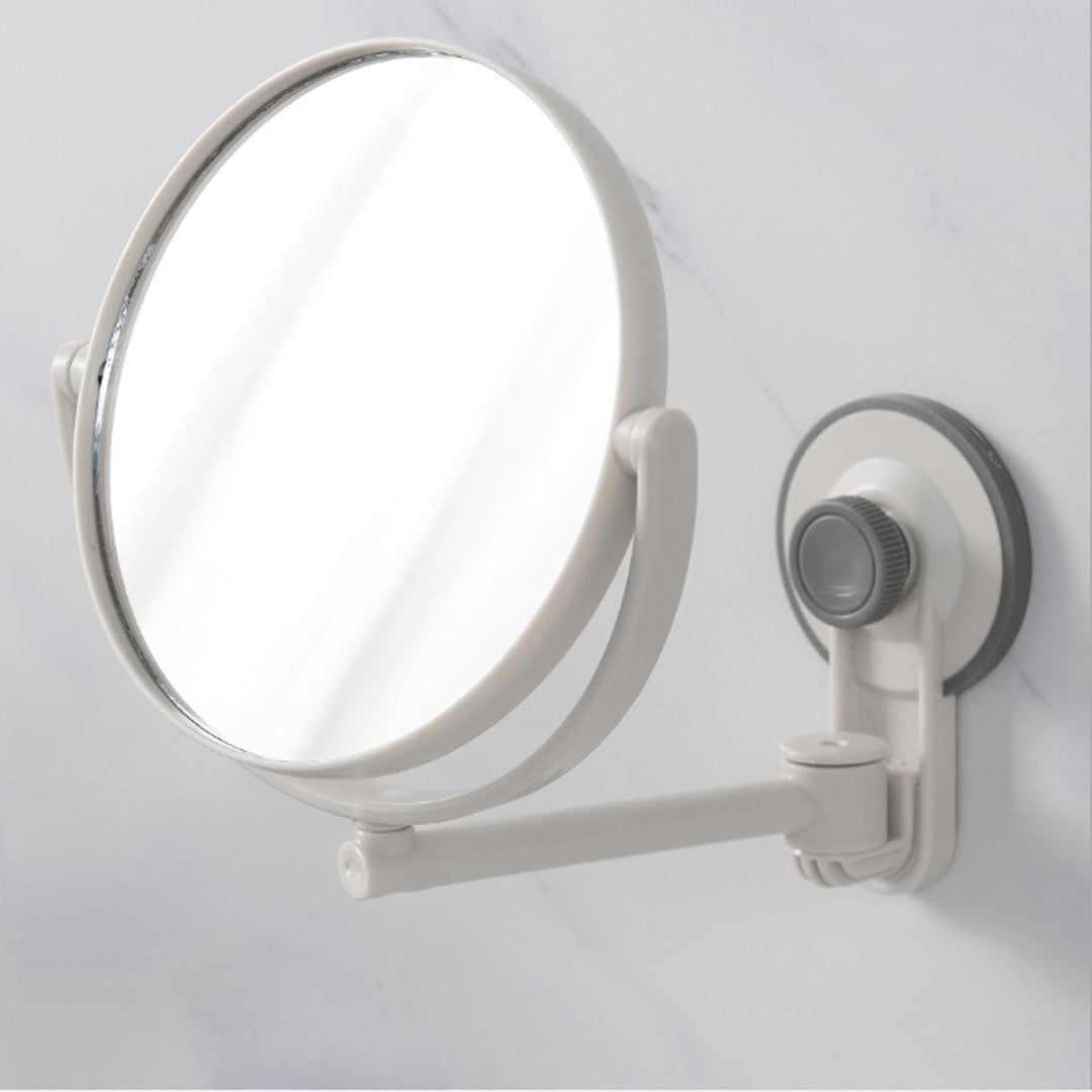 360¬∞ Suction Cup No Fog Free Shaving Shave Bathroom Makeup Double-sided Mirrors - MRSLM