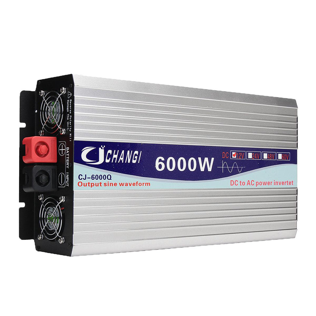 Intelligent Screen Pure Sine Wave Power Inverter 12V/24V To 240V 3000W/4000W/5000W/6000W Converter