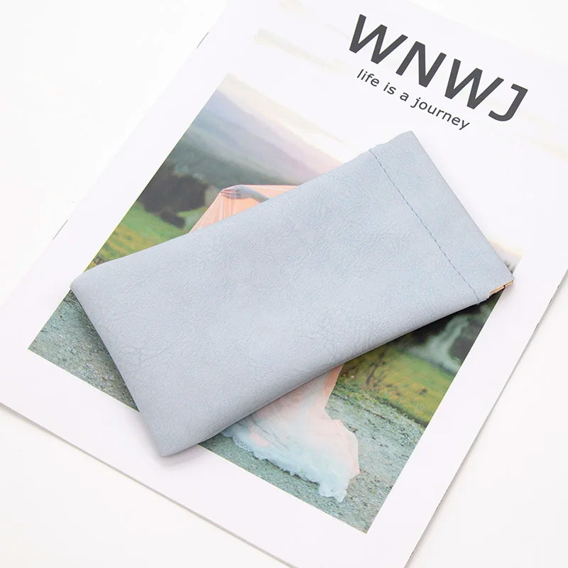 Multi-Color Soft PU Leather Glasses Pouch