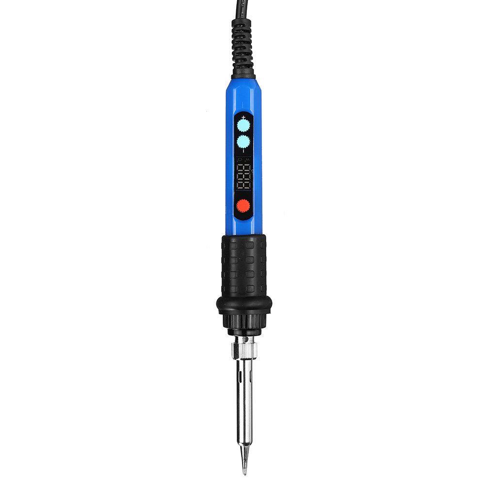 60W Electric Digital Soldering Iron Station 220V 110V Temperature Adjustable Welding Soldering Tools - MRSLM