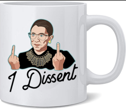 Ruth Bader Ginsburg Ceramic Mug