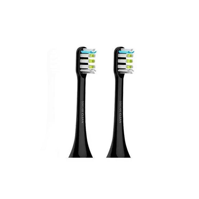 2PCs Replacement Toothbrush Heads Compatible for Soocas X1/X3/X5/V1/X3U Soocare Electric Toothbrush - MRSLM