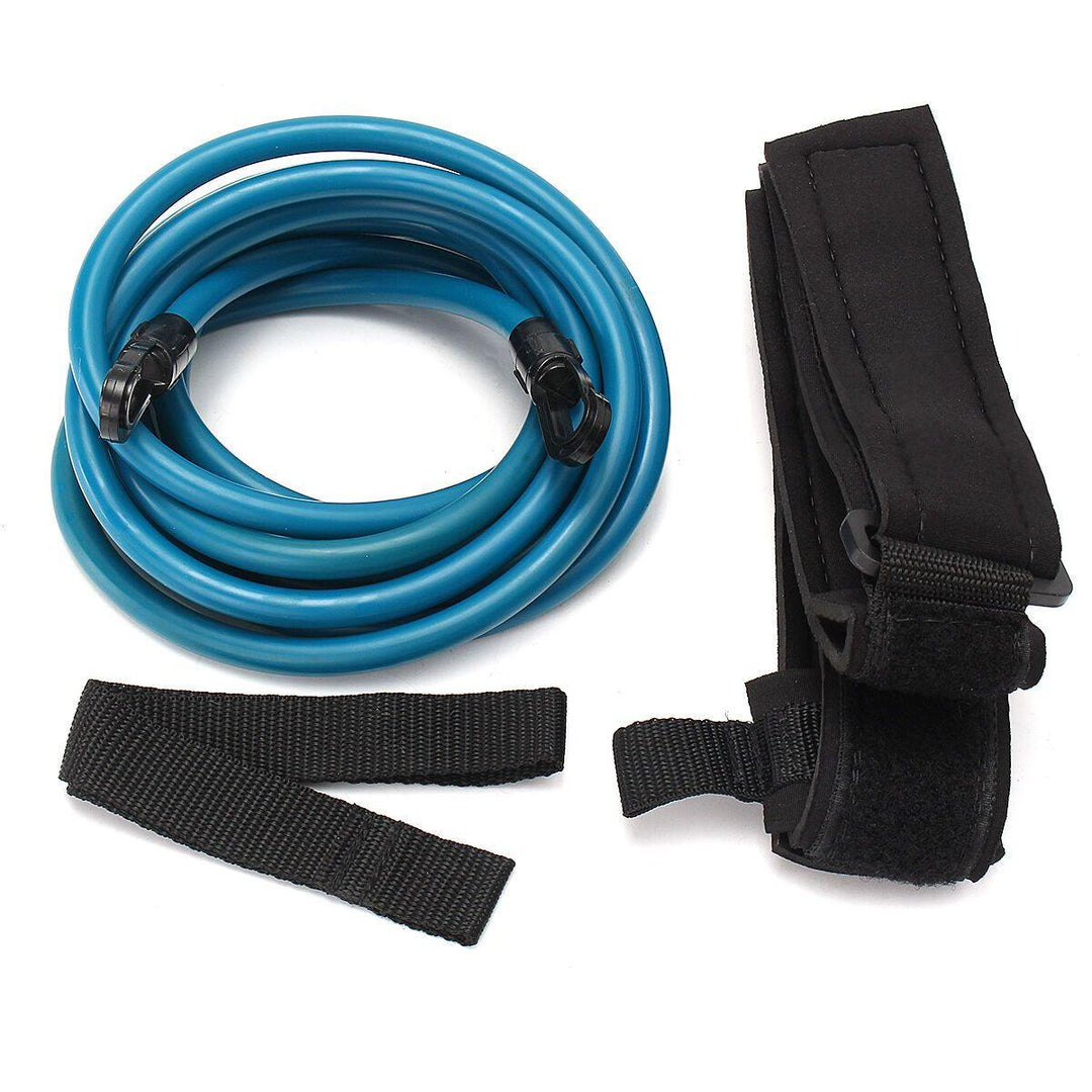 Swim Bungee Training Belt Swimming Pool Resistance Safety Leash Exerciser - MRSLM