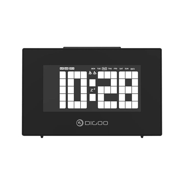 Digoo DG-C9 Multifunctional Time Snooze Alarm Weekday Automatically Electronical Digital Alarm Clock