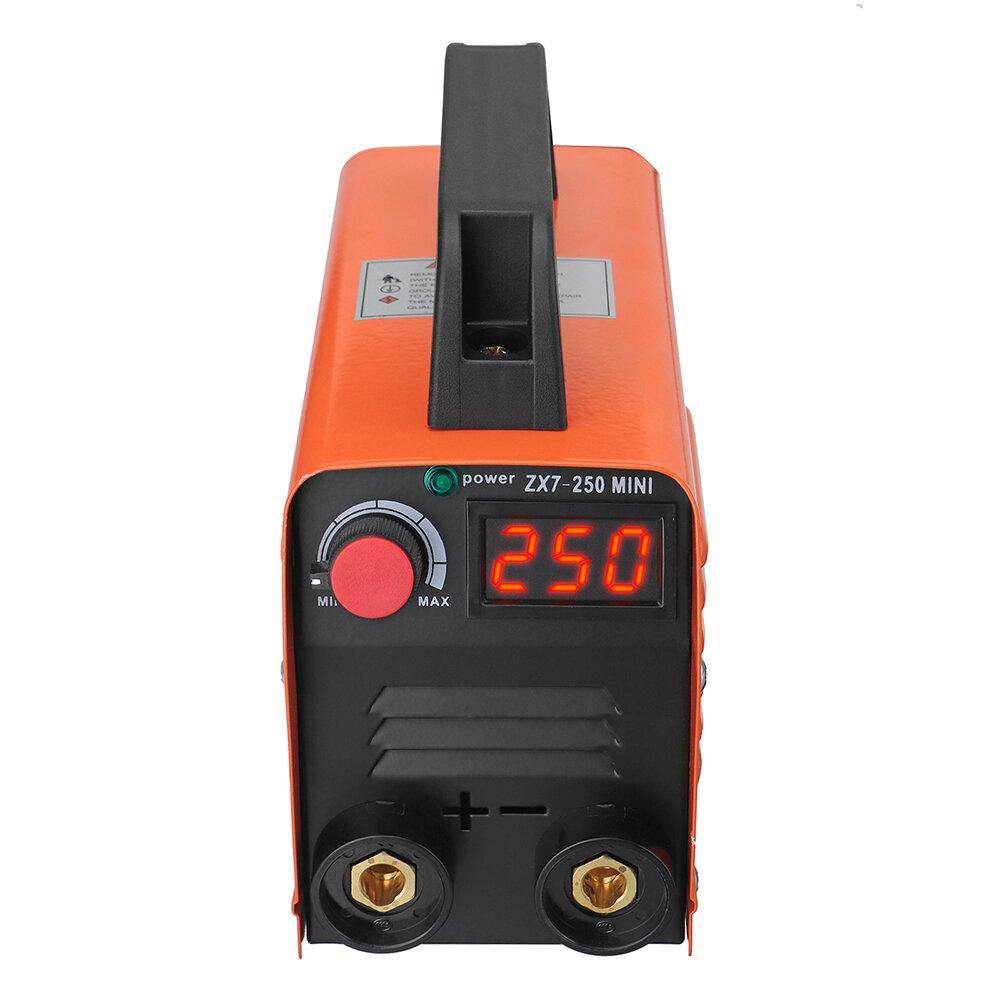 Topshak ZX7-250 250A 110V Mini Electric Welding Machine Portable Current Digital Display IGBT Welder Weld Tool