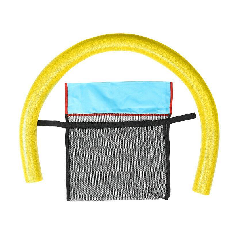 Summer Swimming Floating Chair Mesh Seats Pool Hammock Noodle Sling Swimming Net Float Seat