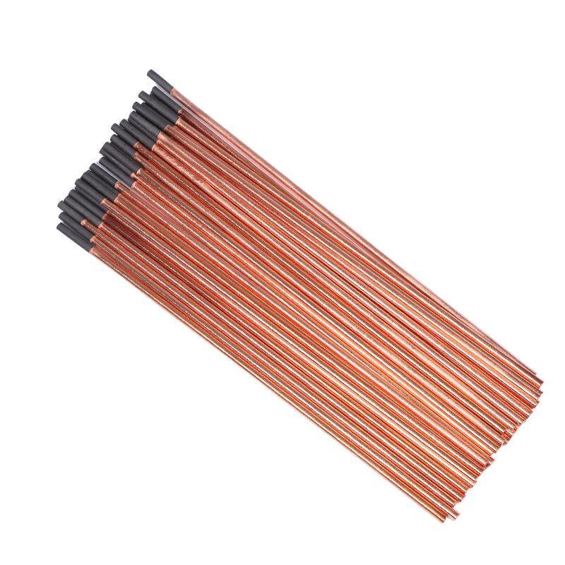 5Pcs Round ARC Air Gouging Carbon Rod Bar 6-12mm Welding DC Gas Gouging Electrode Graphite Rods Soldering Supplies