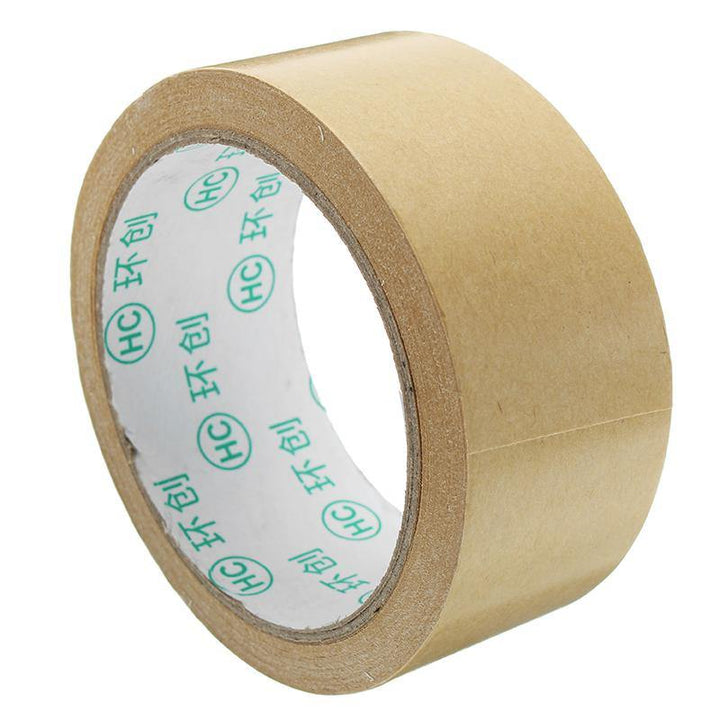 Kraft Paper Tape Strong Self Adhesive Packaging Shipping Seal Ring Tape 2 Sizes