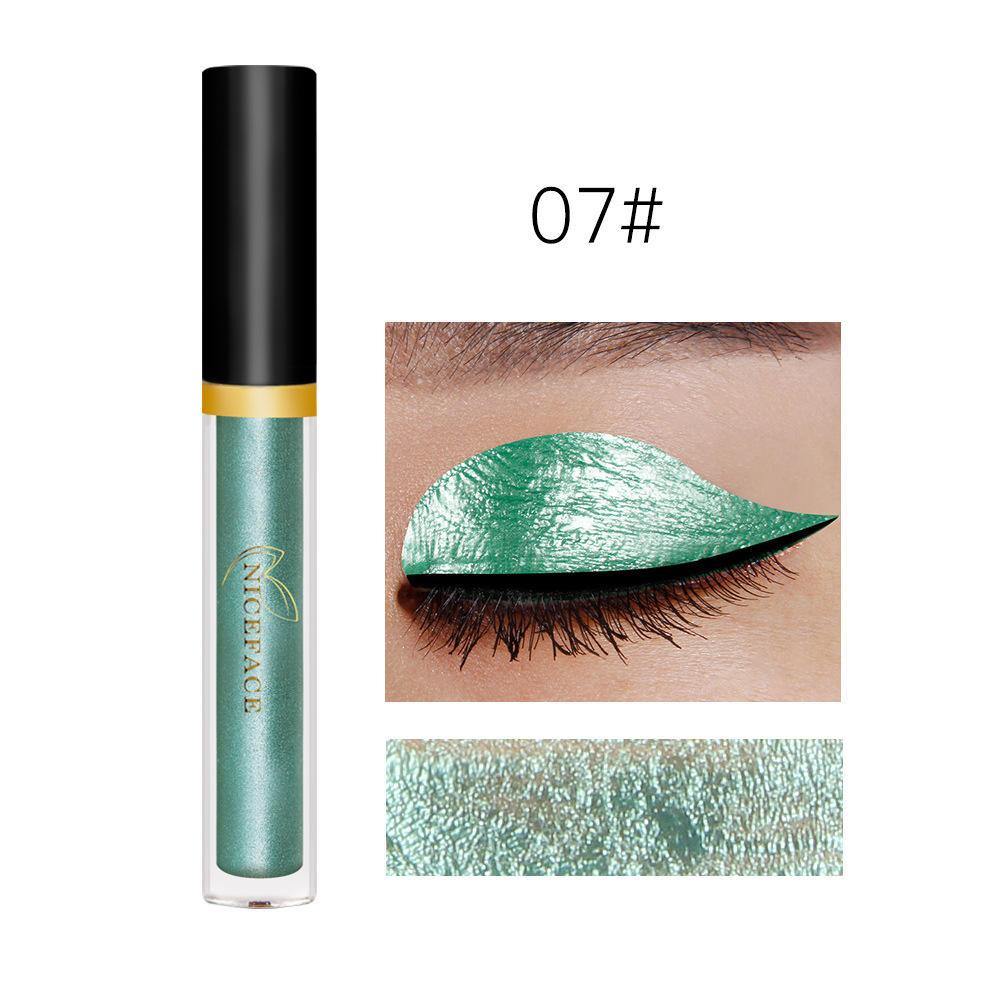 17 Colors Liquid Eye Shadow Diamond Shimmer Glitter Eye Highlighter Makeup Long-Lasting - MRSLM