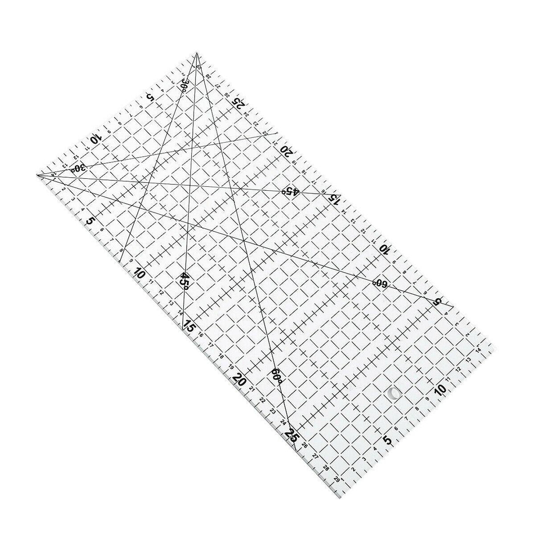 15x30cm Acrylic Patchwork Ruler Tailor Craft Quilting Tools Cutting Transparent