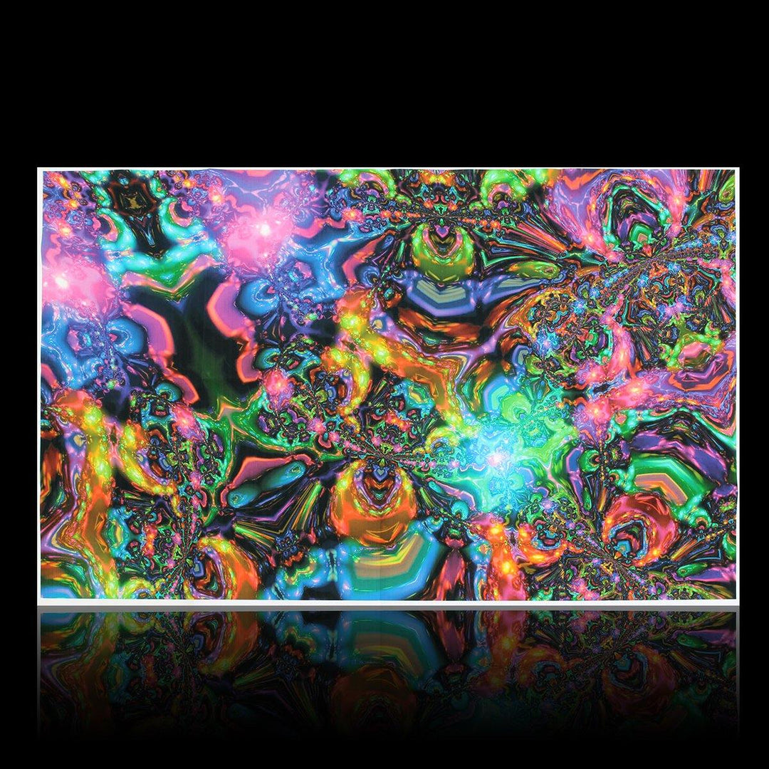 100cmx60cm Psychedelic Trippy Art Silk Cloth Poster Photo Fabric Home Decor