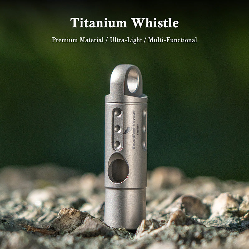 Titanium Emergency Survival Whistle