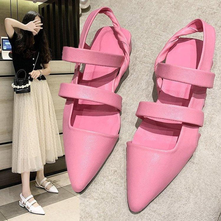 Temperament Foreign Style Single Shoes Sandals Trendy