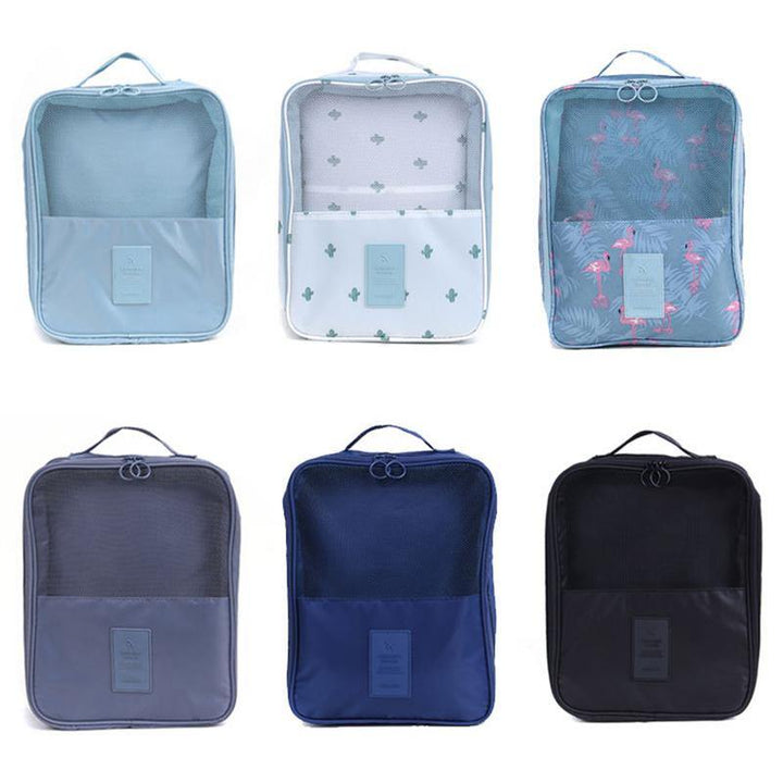 Travel Practical Portable Waterproof Shoes Bag Double Layer Shoes Storage Bag Travel Bag