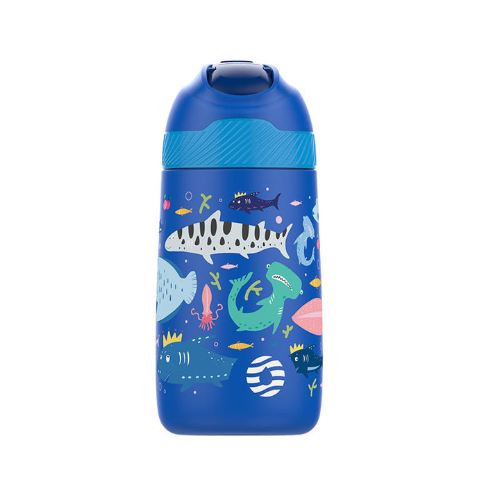 Children's Vacuum Insulated Water Bottle with Straw