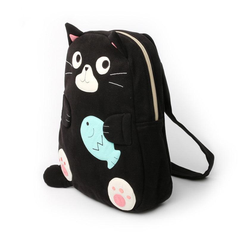 Cartoon Canvas Chest Bag Women's Leisure Travel