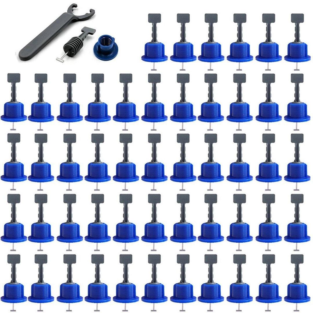 101PC Tile Leveler Tile Leveling System Reusable Adjustable Clip Floor Hand Tools - MRSLM