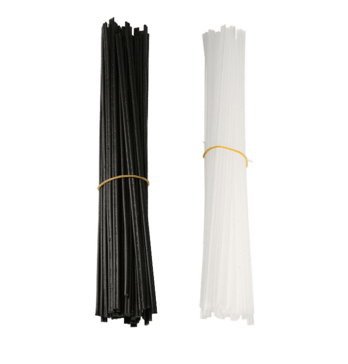 40pcs Plastic Welding Rods for Plastic Welder Gun Hot Air Gun 25cm PP Plastic - MRSLM