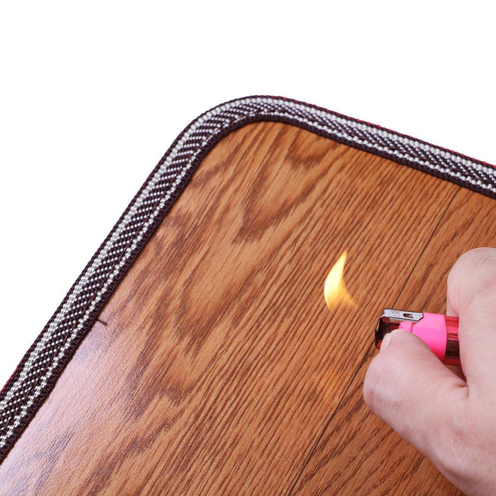 50x30cm Foot Warmer Pad Office Electric Heating Warm Feet Thermostat Mat Carpet