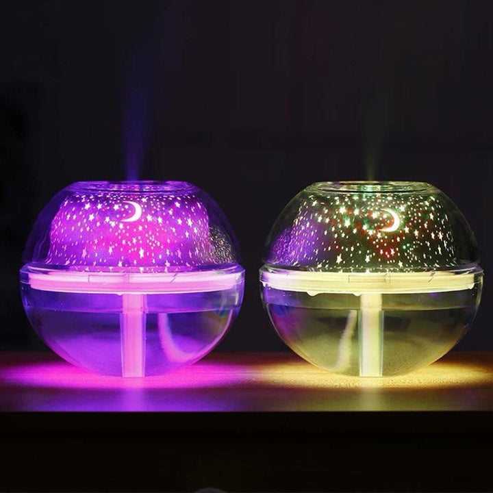 500ml LED Ultrasonic Essential Oil Humidifier