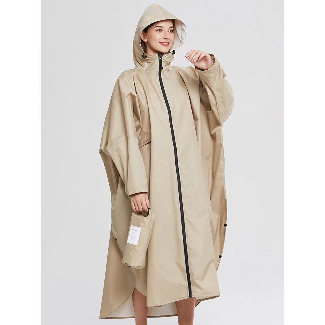 Long Waterproof Raincoat for Women