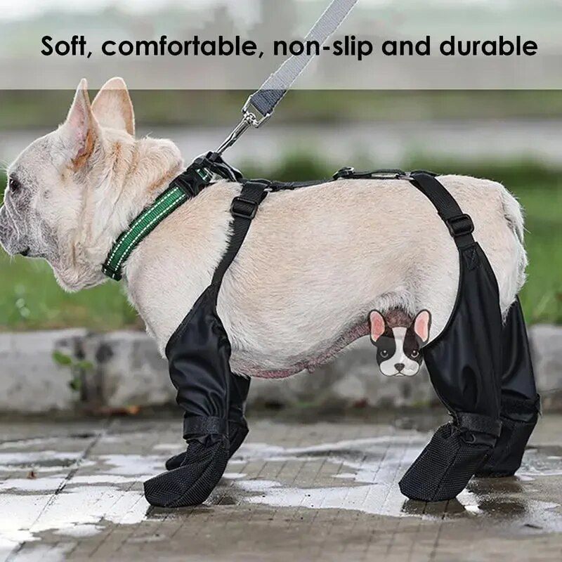 Adjustable Waterproof Dog Shoes for Outdoor Adventures