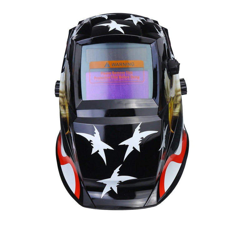 Solar Powered Auto Darkening Welding Helmet Arc Tig Mig Grinding Welderr