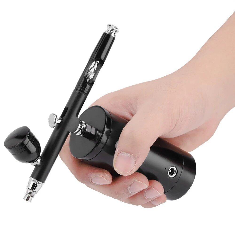 0.3mm Mini Spray Guun Action Air Brush Handheld Pistol Airbrush Pen Compressor Painting Art for Craft Model Painting Spraying Hobby