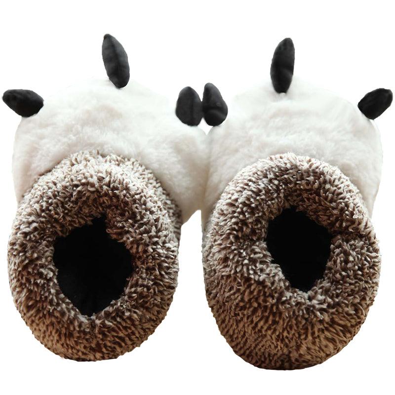 Cute Animal Bag And  Plush Slippers