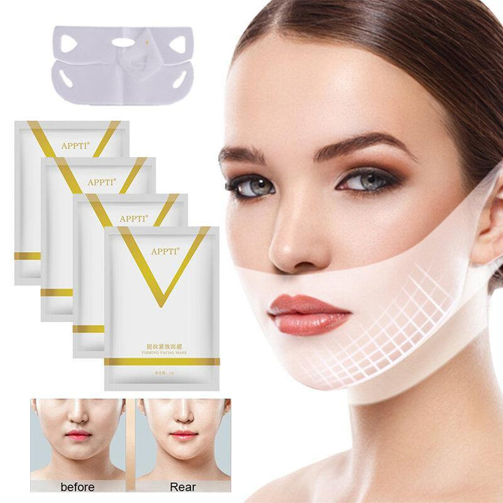 Face Slimming Mask V Line ‚Äì Reduce Double Chin and Get a Defined Jawline - MRSLM