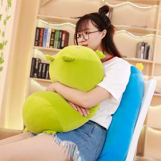 Soft Plush Animal Toy Collection: Pig, Cat, Penguin, Frog, Shiba Inu - Squishy and Huggable