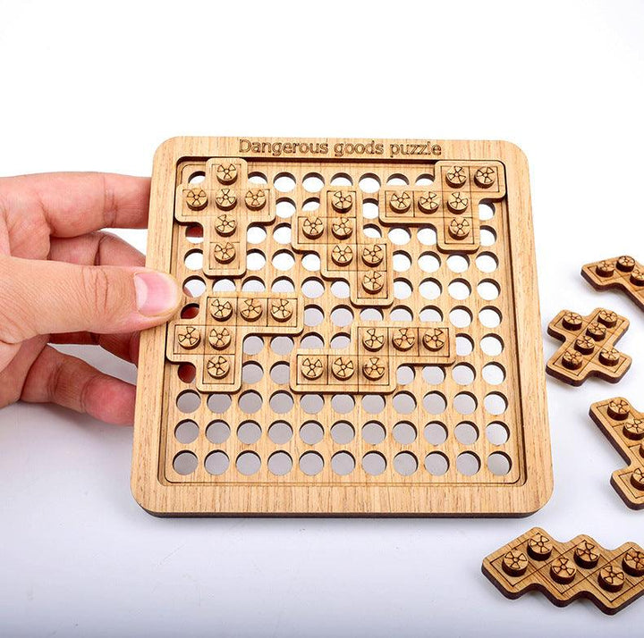 Ultra-difficult Hell Wooden Special-shaped Puzzle