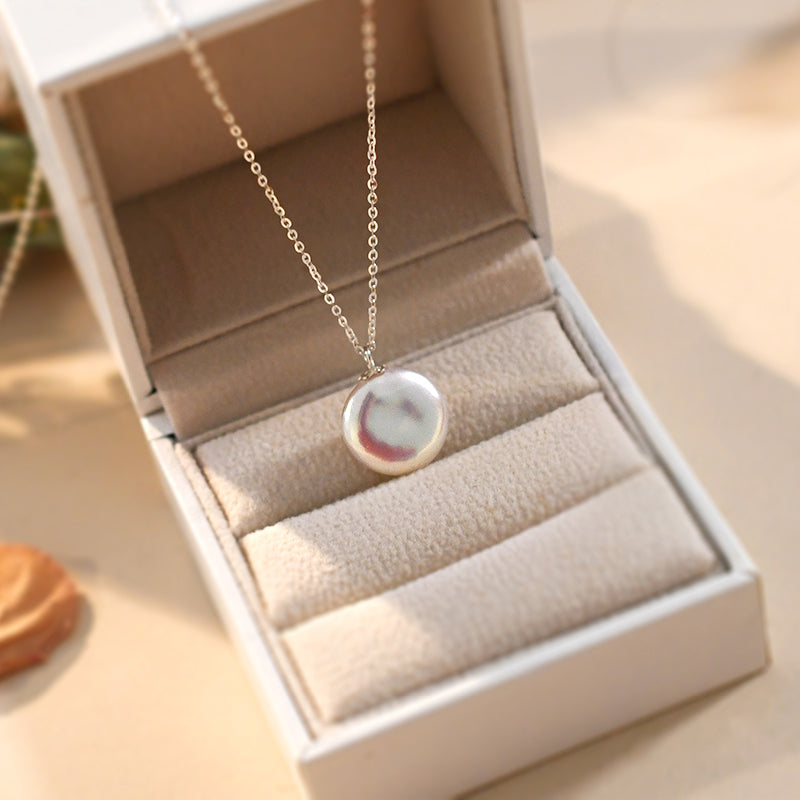 Natural Mother Shell Pearl Necklace