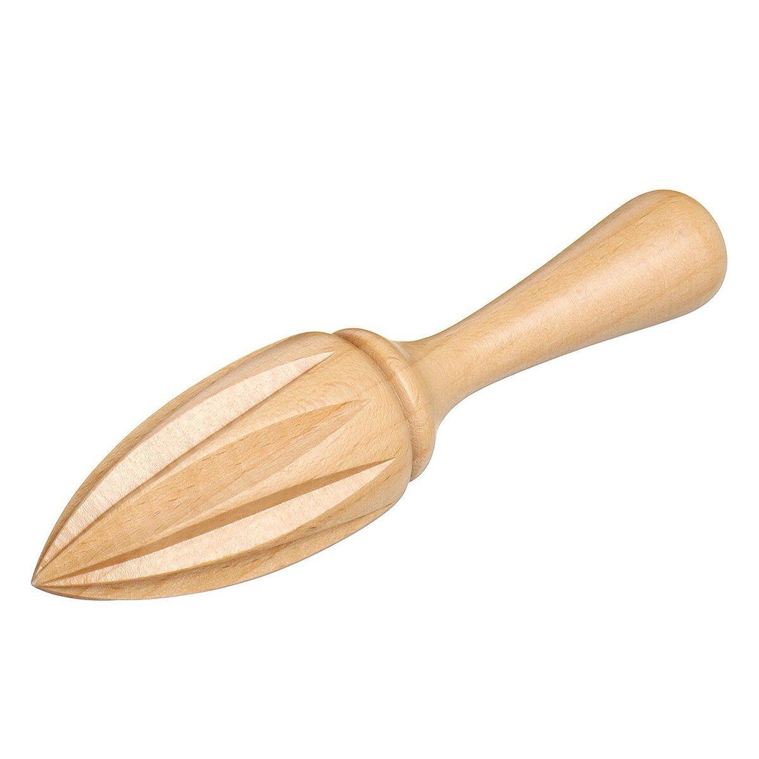 Beech Wooden Lemon Squeezer Hand Press Manual Juicer Fruit Orange Citrus Juice Extractor Reamers