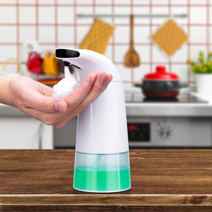 Xiaowei Intelligent Liquid Soap Dispenser Automatic Touchless Induction Foam Infrared Sensor Hand Washing Bathroom Tools