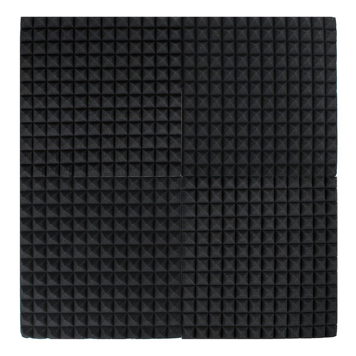 30x30x3cm 12PCS Soundproof Foams Sponge Sound Insulation Studio Wall Panel Tiles