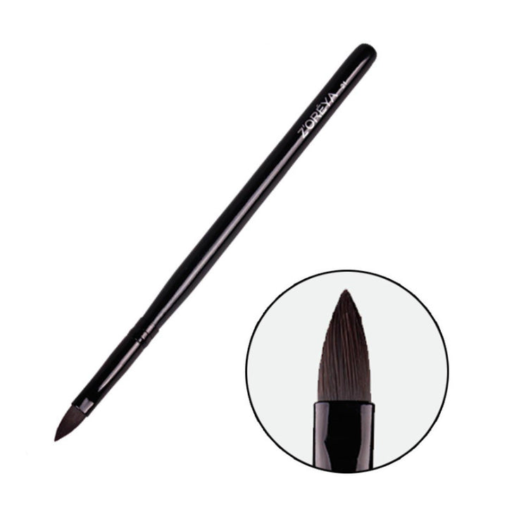 1 Pcs 15cm Nylon Hair Wooden Handle Makeup Brushes For Lips Beauty Makeup Tools