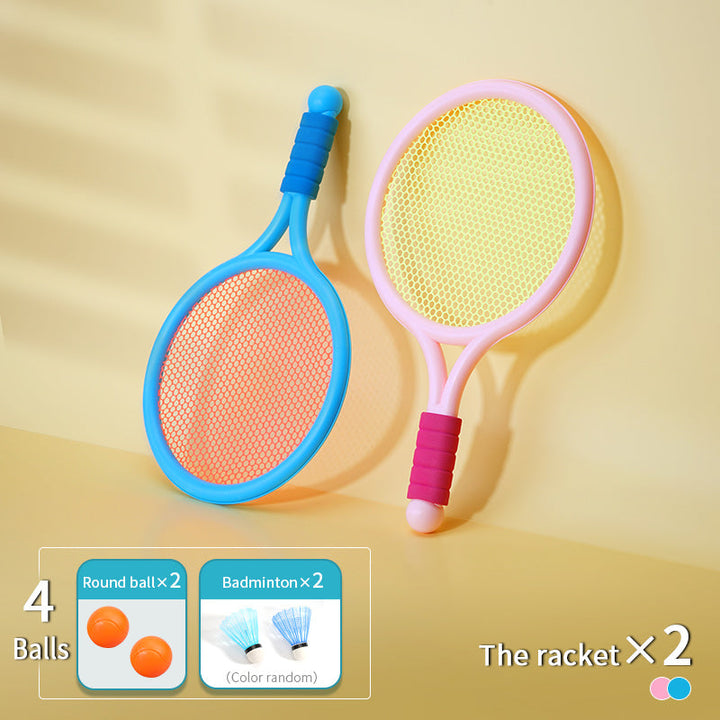 Kids Badminton and Tennis Racket Set