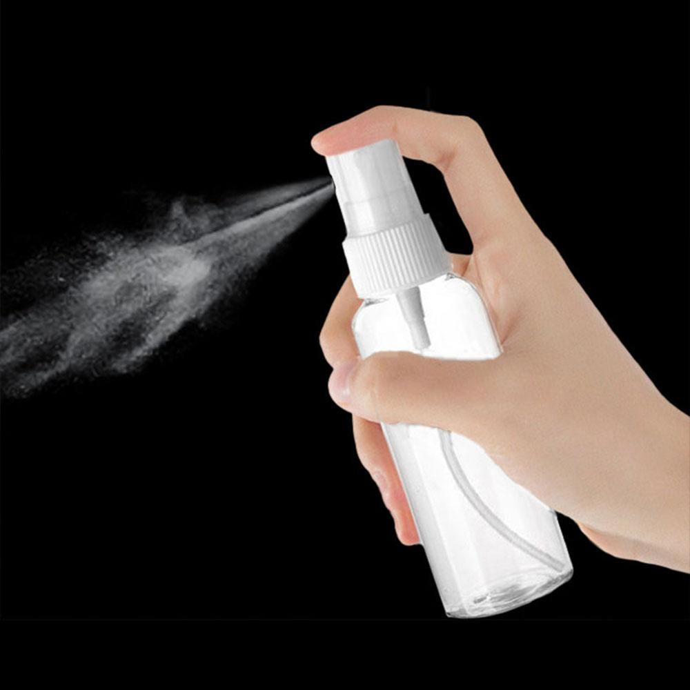 100ML Portable Disinfection Liquid Spray Bottle 84 Disinfectant Alcohol Transparent Travel Empty Spray Bottles